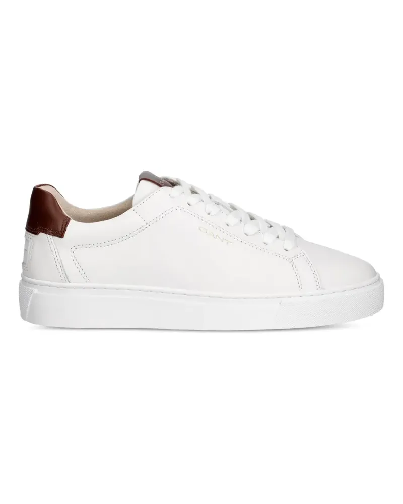 Gant Sneakers mit Kontrastferse - Weiß Weiß