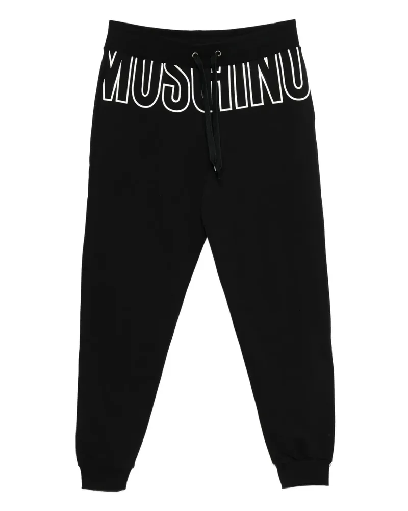 Moschino Hose mit Kordelzug - Schwarz Schwarz