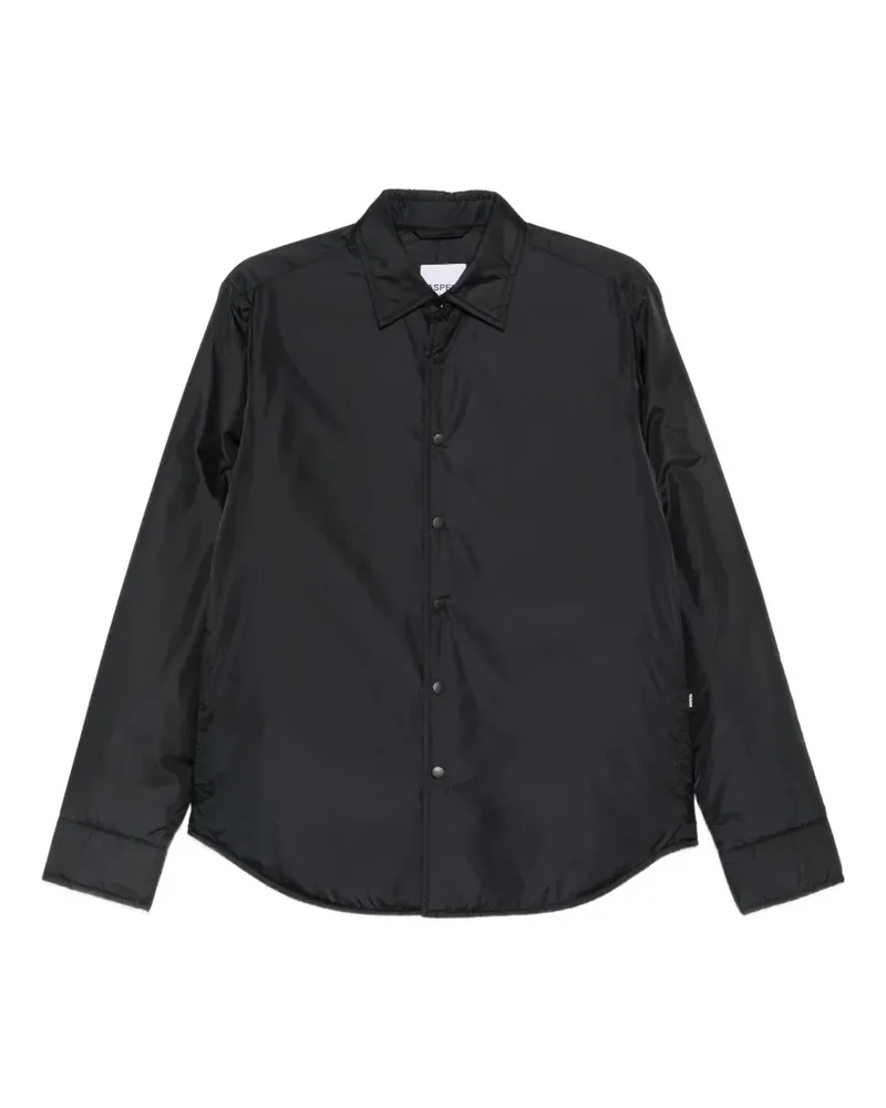ASPESI Gefütterte Hemdjacke - Schwarz Schwarz