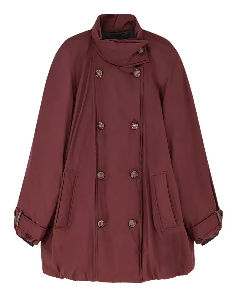 Brunello Cucinelli monili double-breasted jacket - Rot Rot