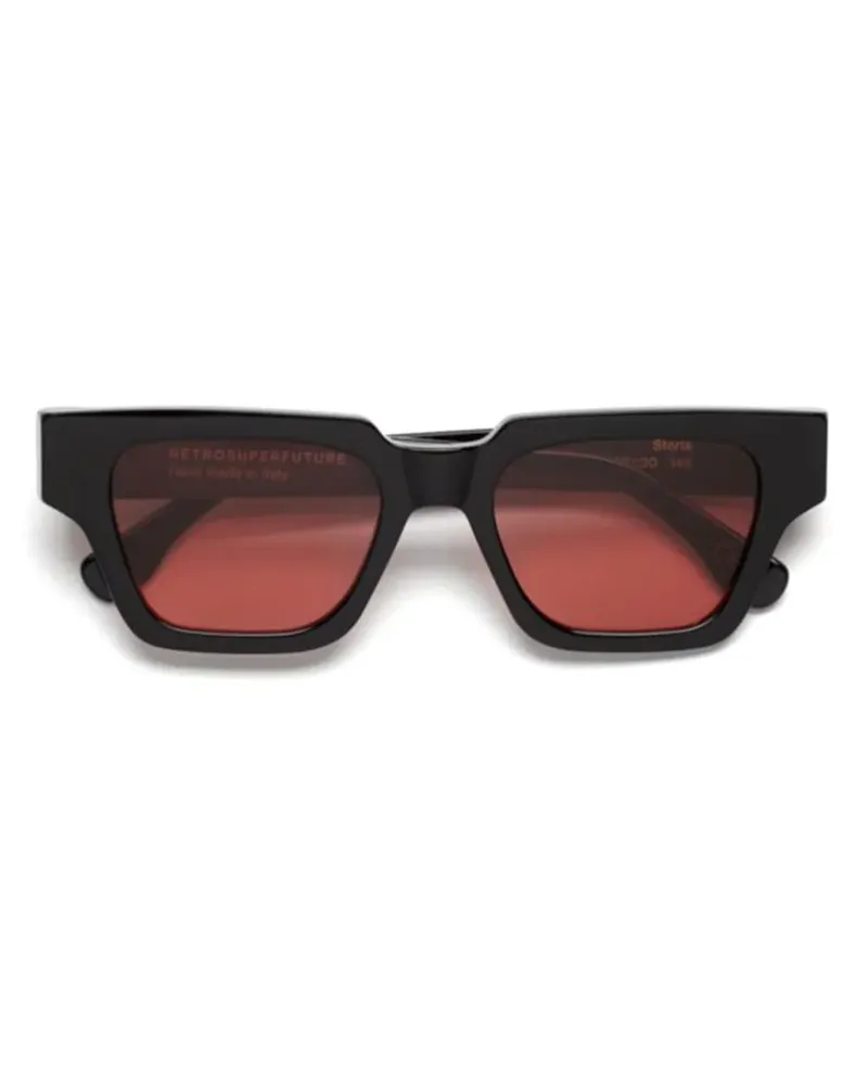 RETROSUPERFUTURE Storia Fantome Sonnenbrille - Schwarz Schwarz