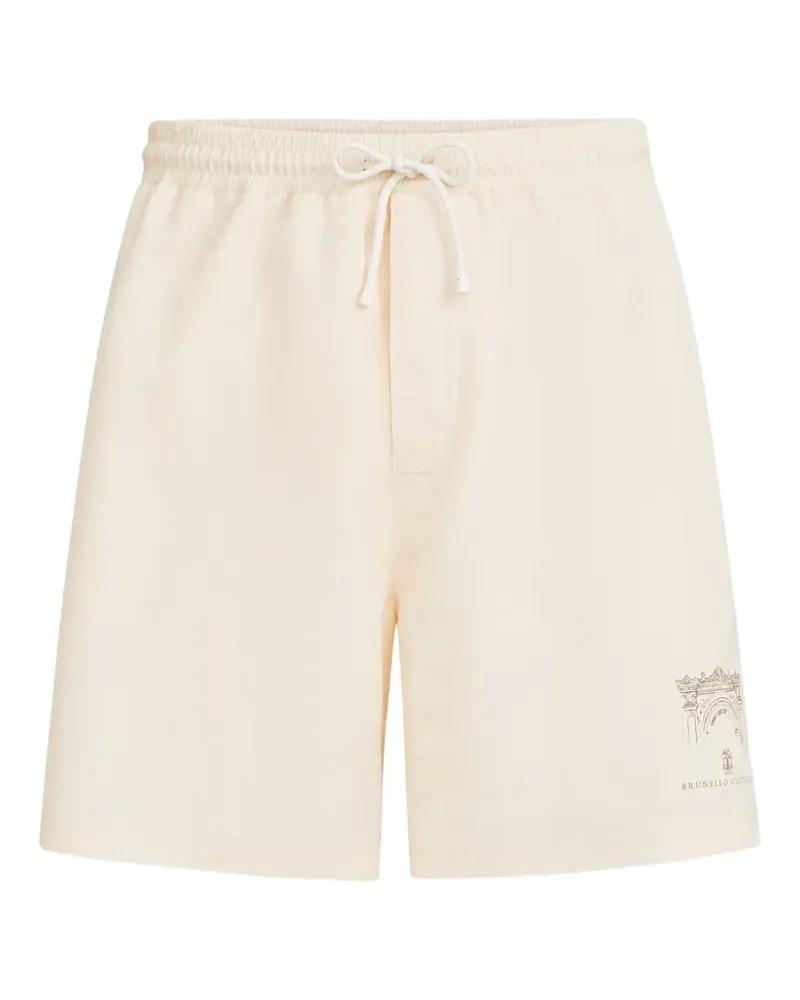 Brunello Cucinelli Klassische Badeshorts - Nude Nude