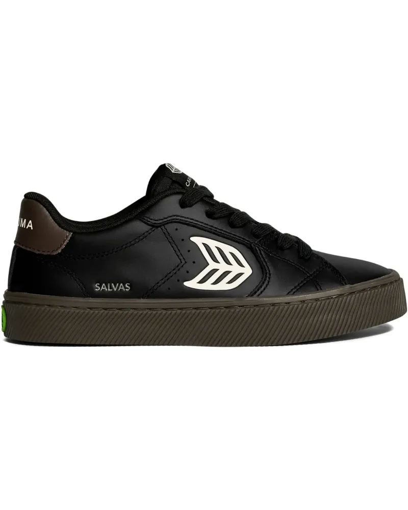CARIUMA Salvas Sneakers mit Logo-Blatt - Schwarz Schwarz