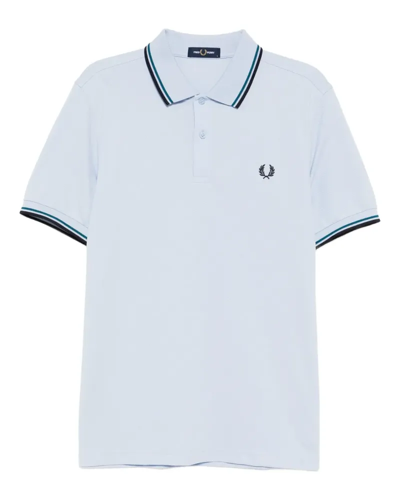 Fred Perry The Twin Tipped Poloshirt - Blau Blau
