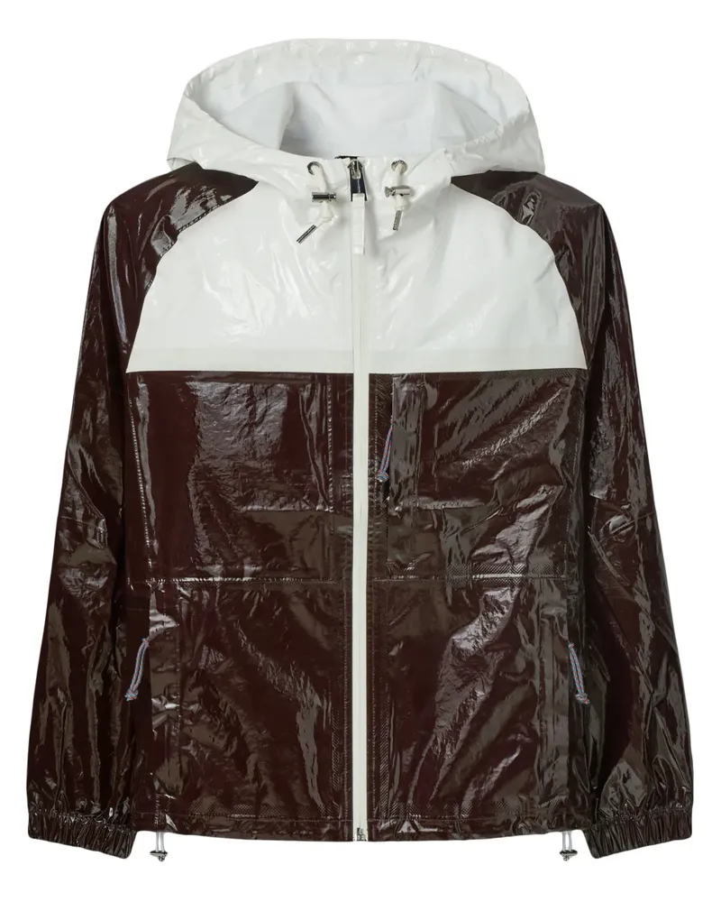 Tory Burch Klassische Kapuzenjacke - Braun Braun