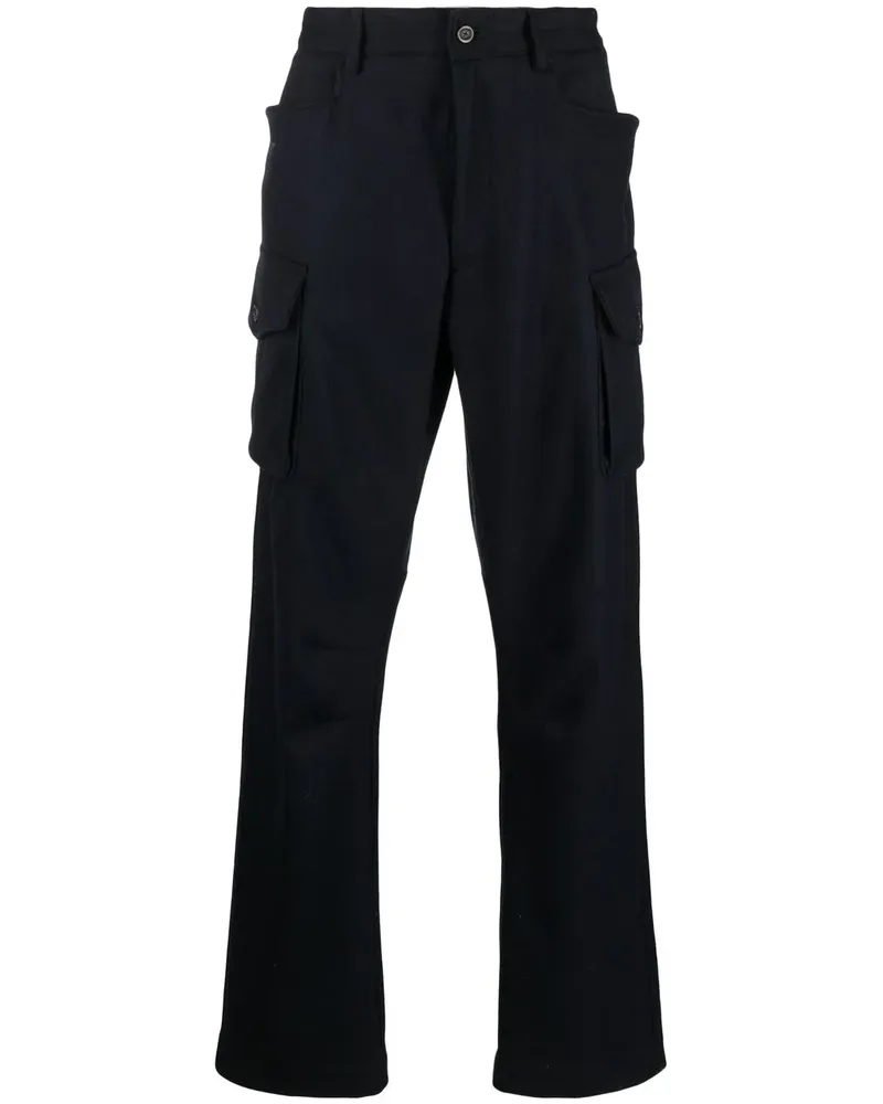 LARDINI Cargohose mit geradem Bein - Blau Blau
