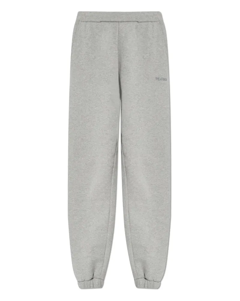 ATTICO Jogginghose mit Logo-Stickerei - Grau Grau