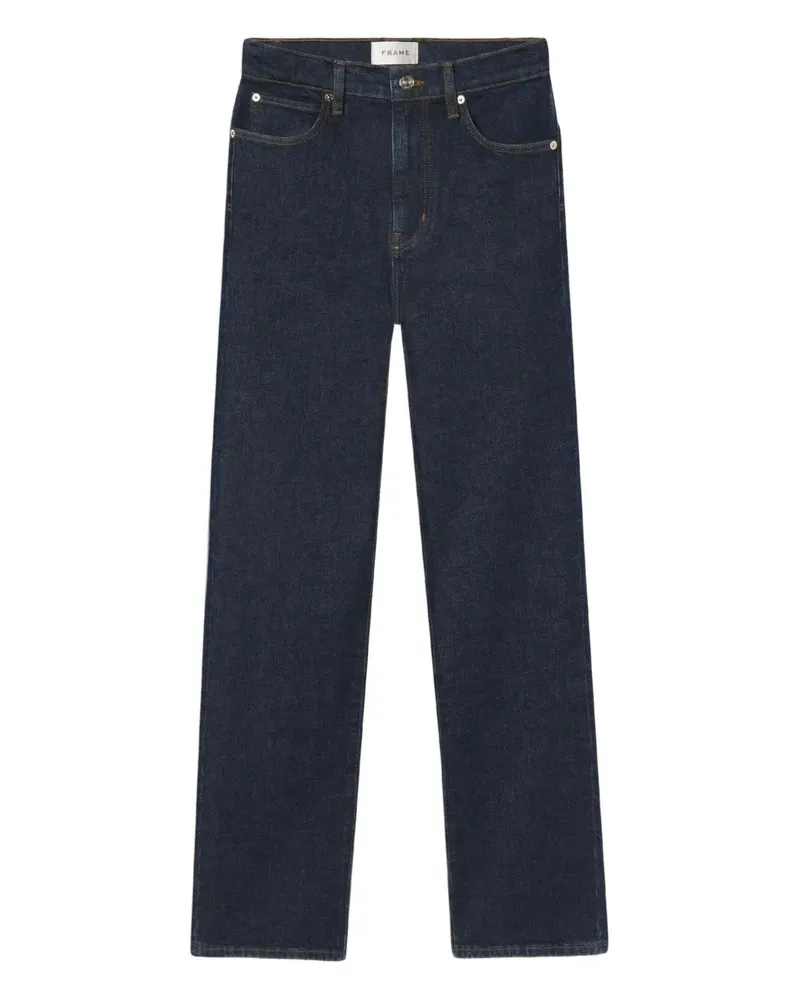 Frame Denim Ruler Jeans mit Knopfverschluss - Blau Blau