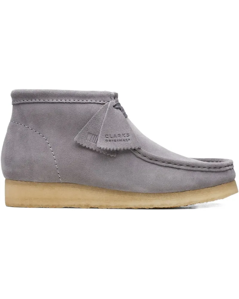 Clarks Wallabee Schnürstiefel - Grau Grau