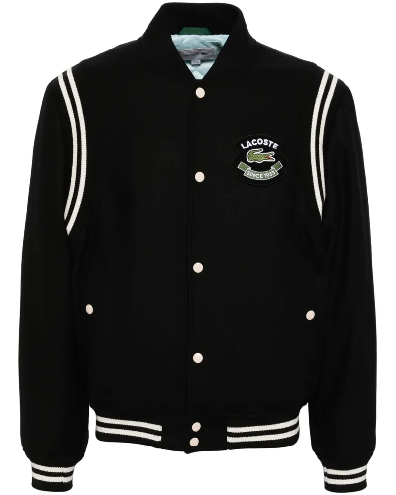 Lacoste Varsity Jacke - Schwarz Schwarz
