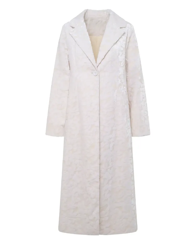 UNREAL FUR Romantique Mantel - Weiß Weiß