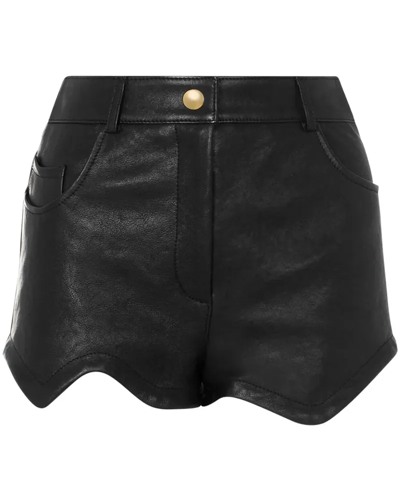 Moschino Minirock mit asymmetrischem Saum - Schwarz Schwarz