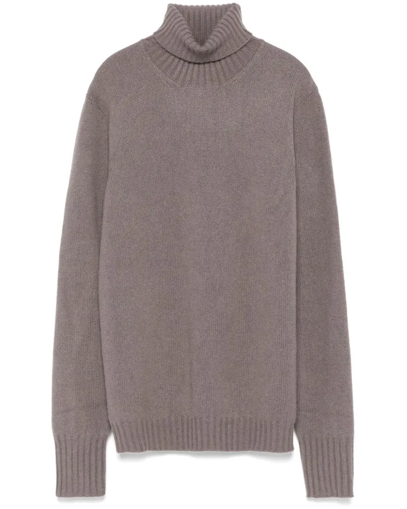 Drumohr  Rollkragenpullover aus Kaschmir - Braun Braun