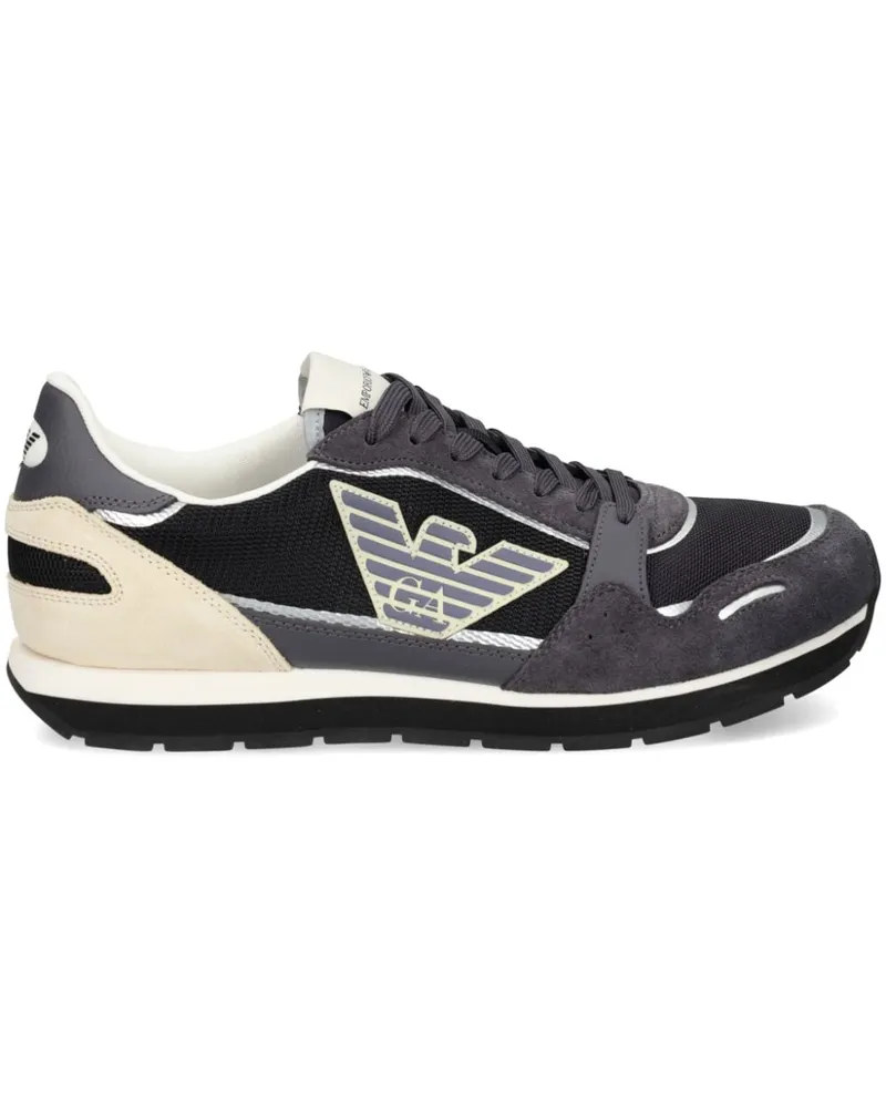 Emporio Armani Sneakers mit Logo - Grau Grau