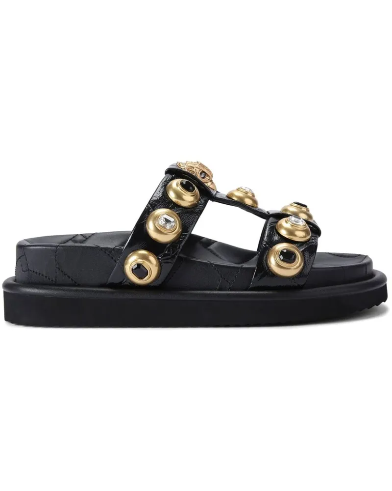 Kurt Geiger Orson Pantoletten - Schwarz Schwarz
