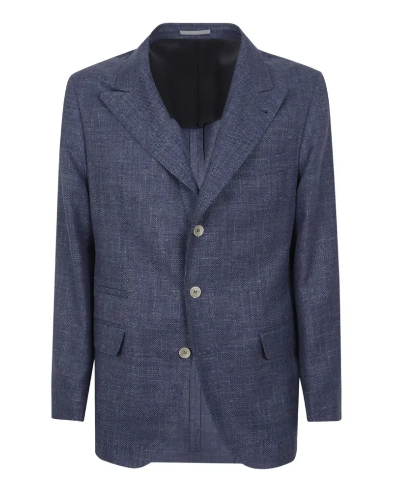 Brunello Cucinelli button jacket - Blau Blau