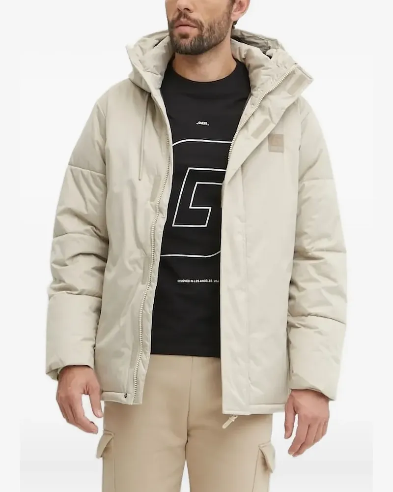 Guess Gefütterte Kapuzenjacke - Nude Nude