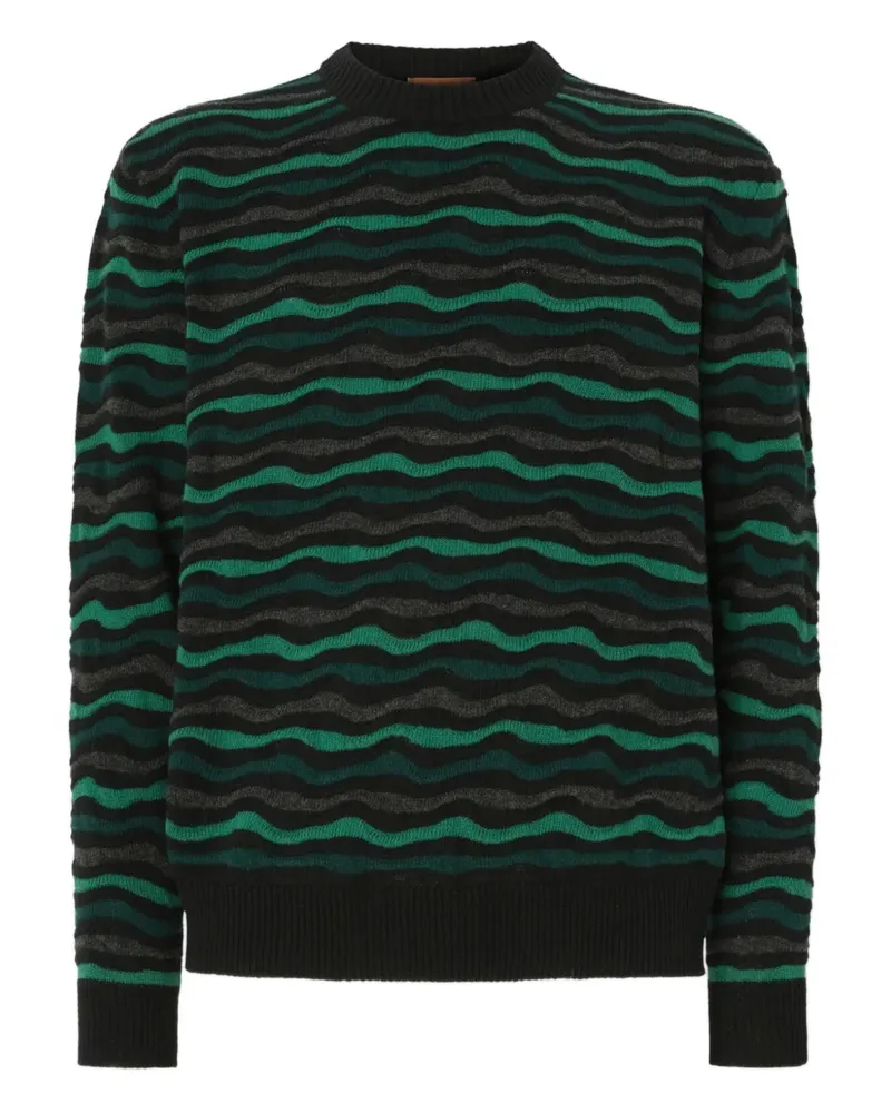 Missoni Pullover mit Wellenmuster - Grün Grün