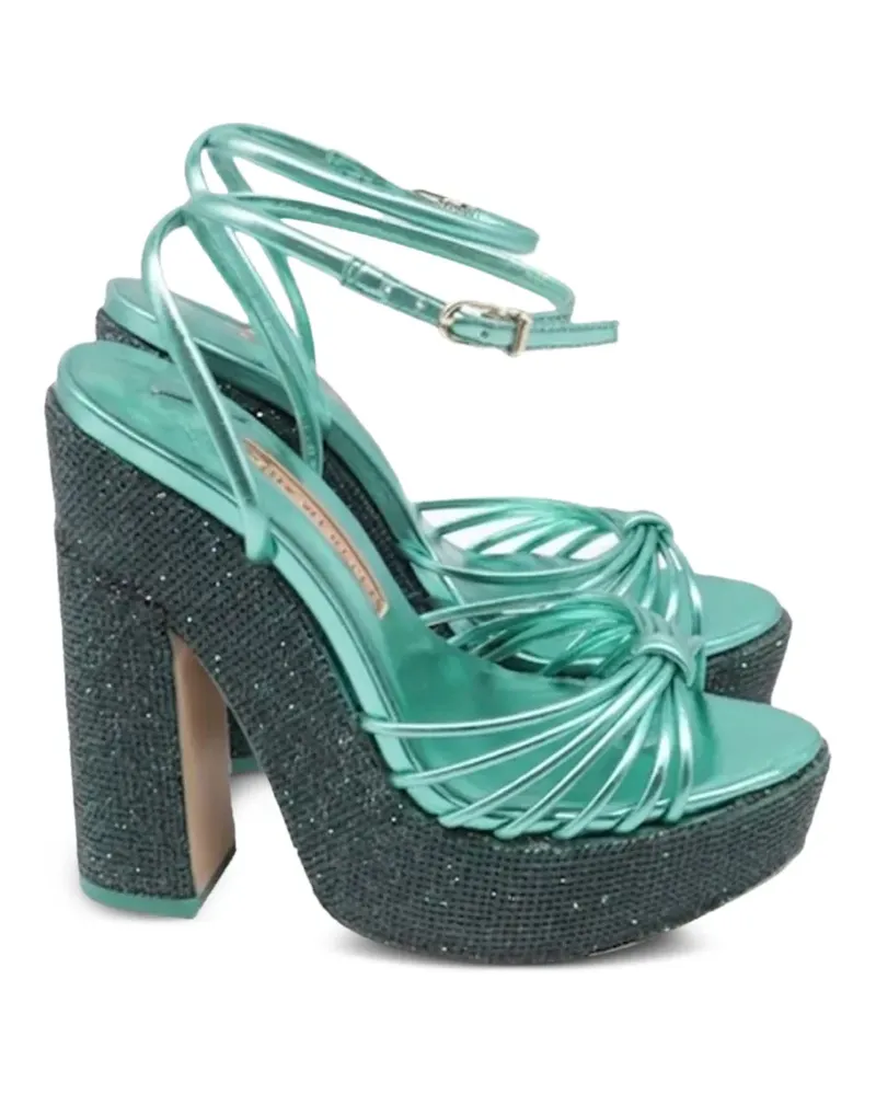 Sophia Webster Rue 140 Plateau-Sandalen - Grün Grün