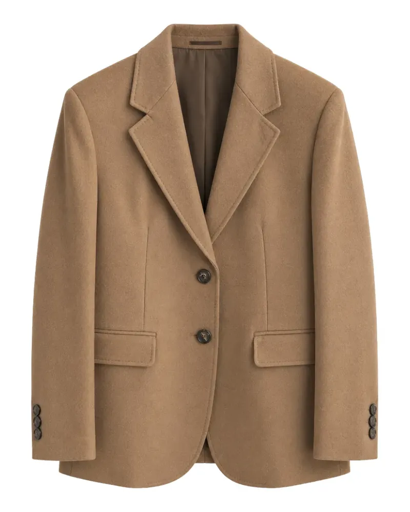 Max Mara single-breasted wool blazer - Braun Braun