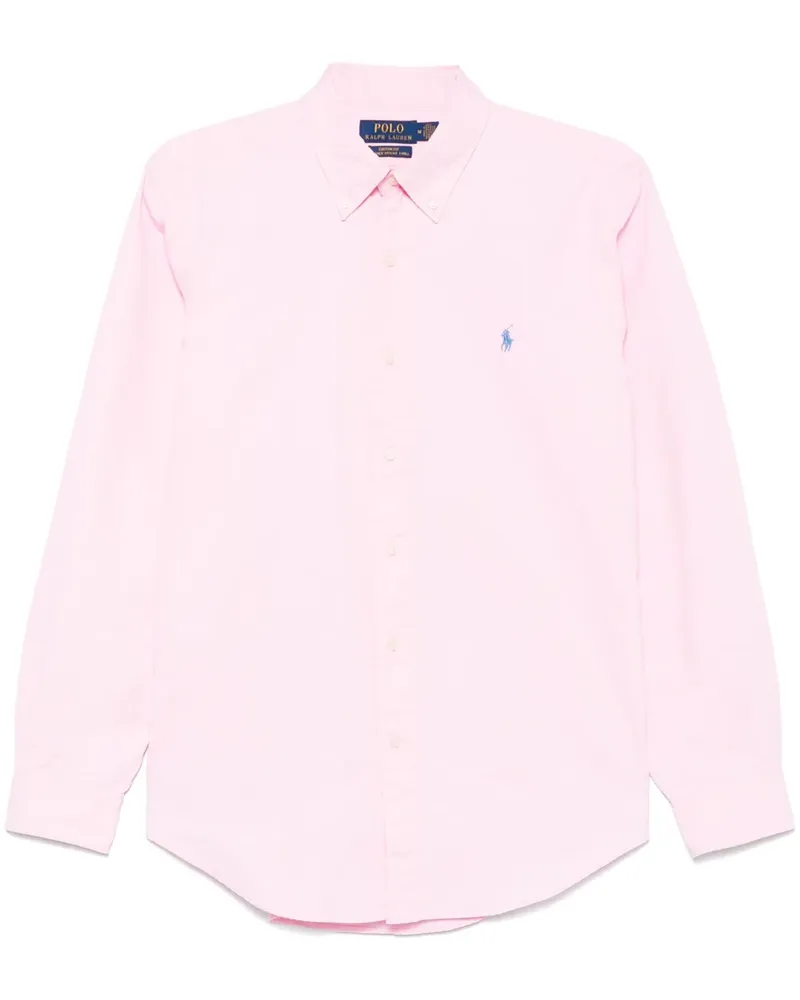 Ralph Lauren Hemd mit Polo Pony - Rosa Rosa