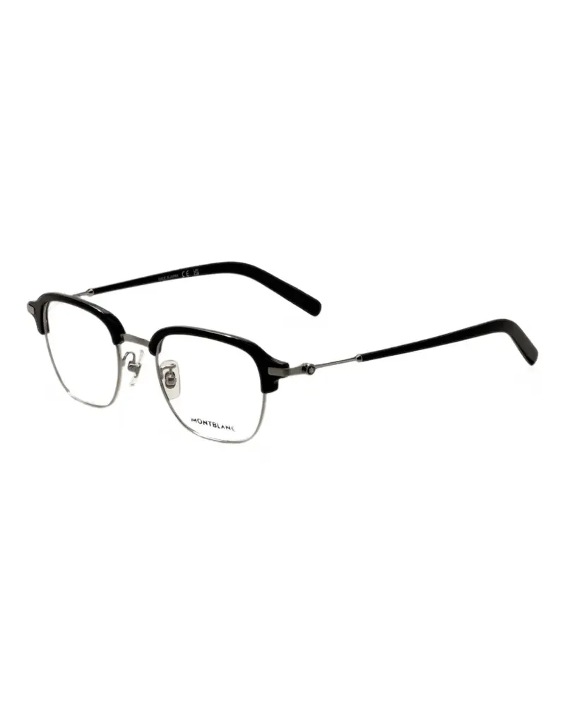 Montblanc browline-frame glasses - Schwarz Schwarz