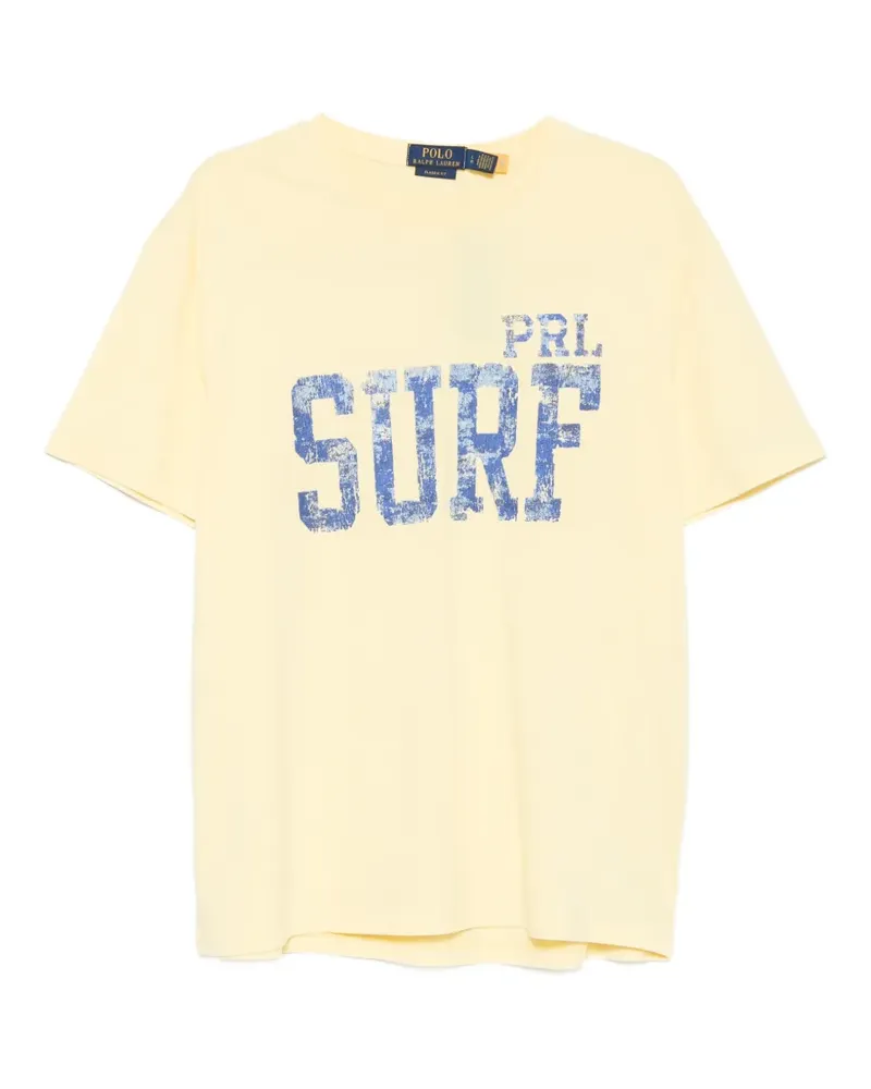 Ralph Lauren surf print T-shirt - Gelb Gelb