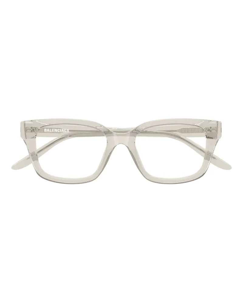 Balenciaga Brille mit eckigem Gestell - Grau Grau