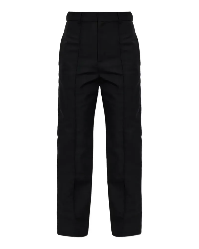 Loewe Slim-Fit-Hose mit Bügelfalten - Schwarz Schwarz