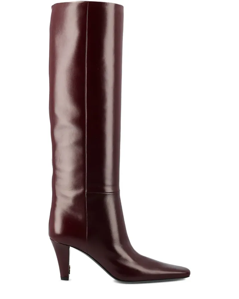 Saint Laurent Jill Stiefel 75mm - Rot Rot