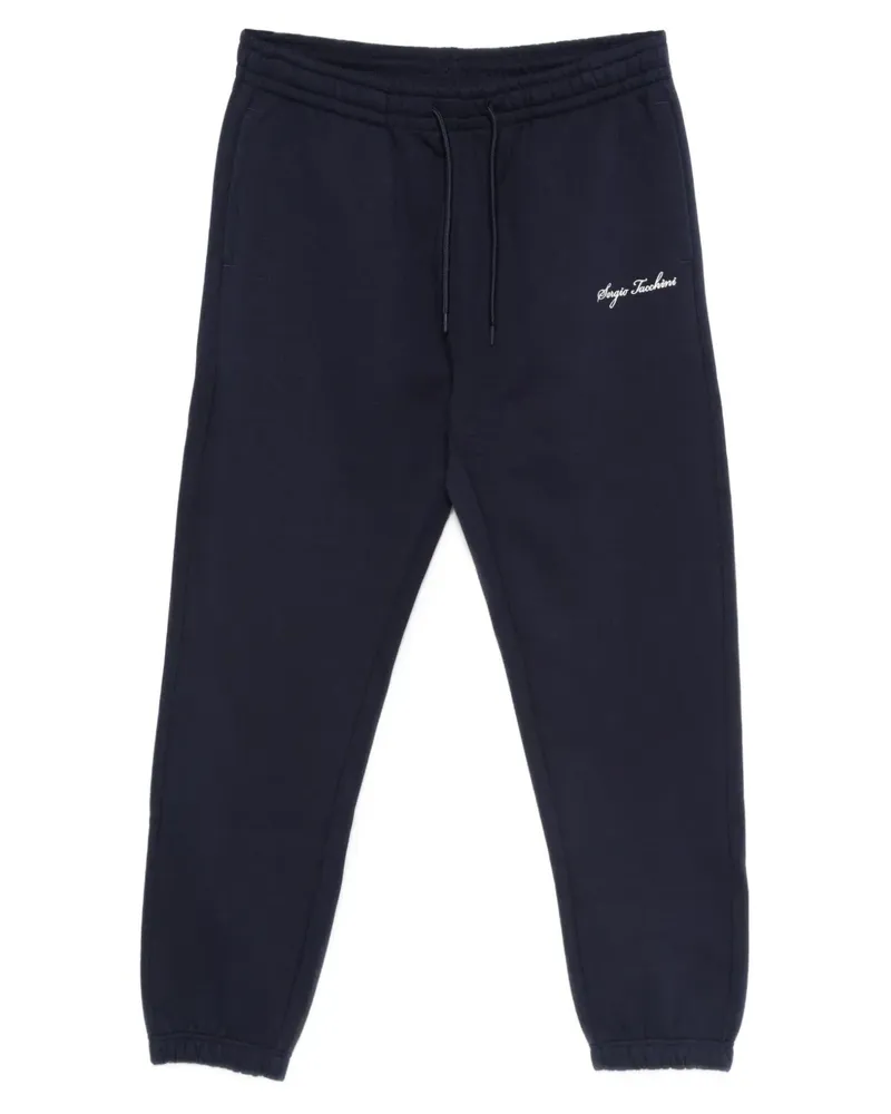 Sergio Tacchini Hose mit Signature-Logo - Blau Blau