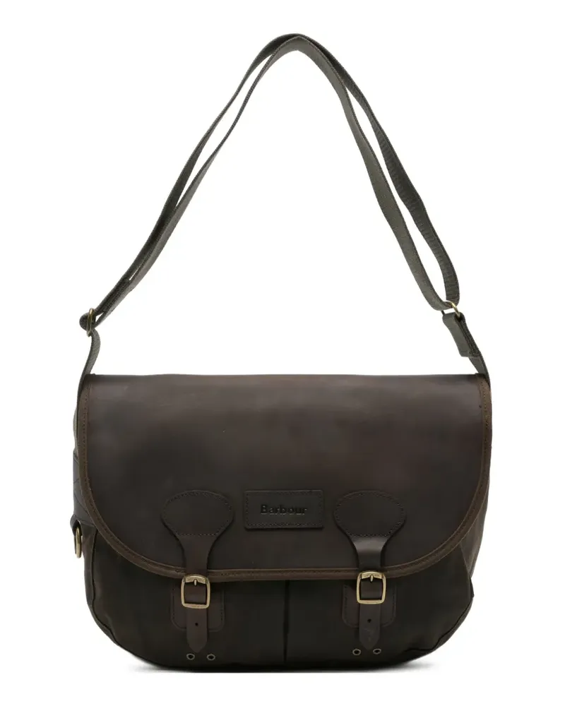 Barbour Kuriertasche mit Schnallenverschluss - Braun Braun