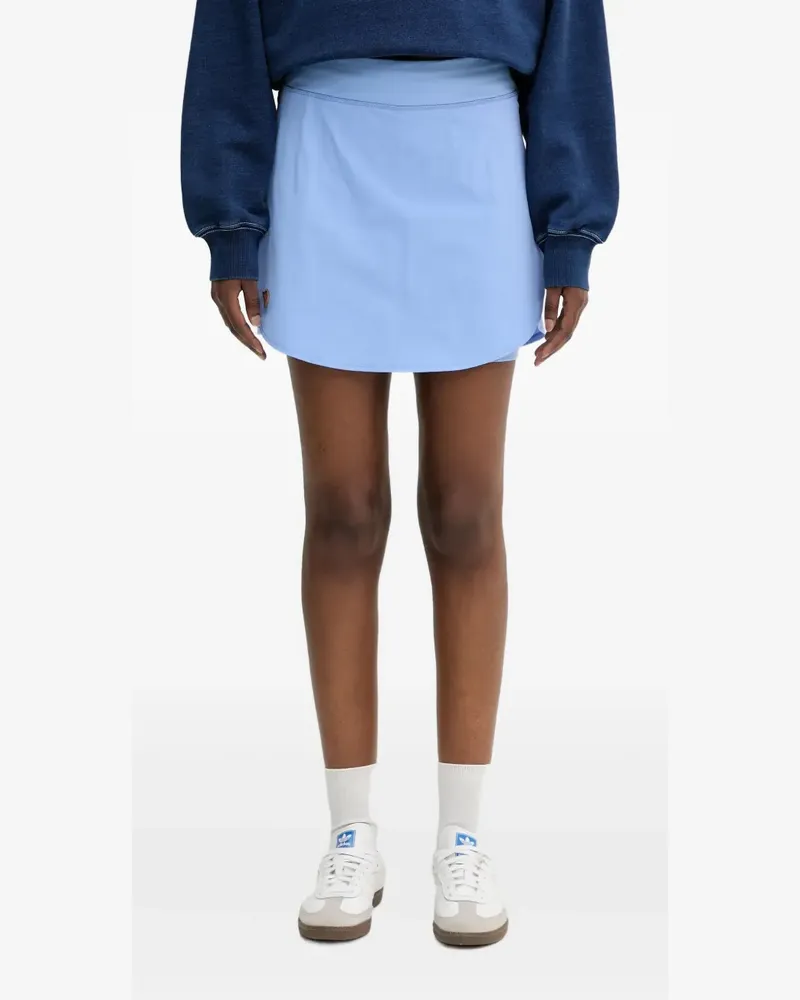 Fjäll Räven Faltenrock mit elastischem Bund - Blau Blau