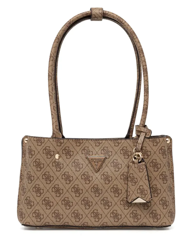 Guess Meridian Schultertasche - Braun Braun