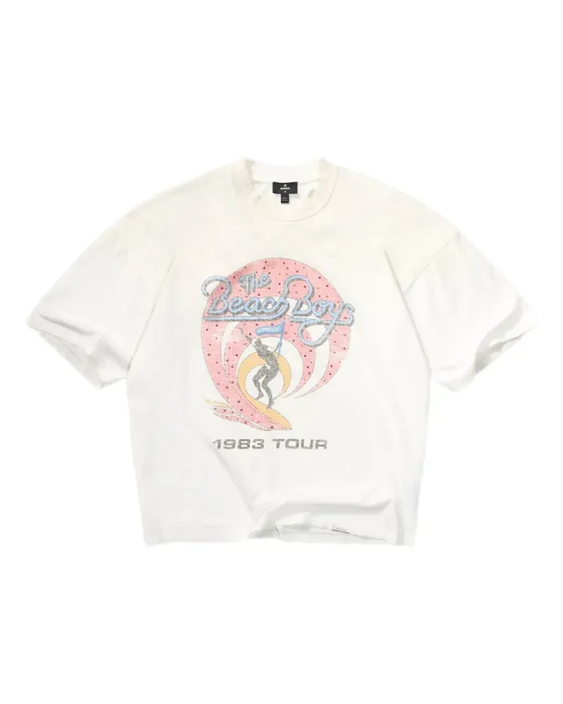 REPRESENT T-Shirt mit grafischem Print - Weiß Weiß