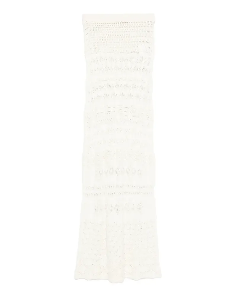 Emilio Pucci crochet maxi skirt - Nude Nude