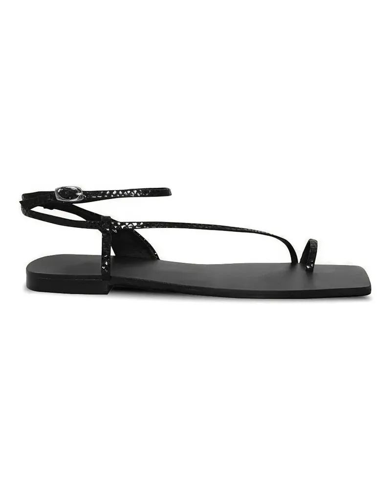 Johanna Ortiz Flamenco Echoes flat sandals - Schwarz Schwarz