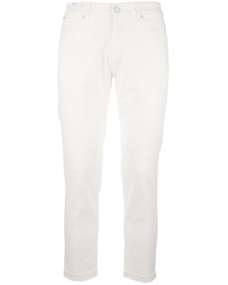 PT TORINO Klassische Tapered-Jeans - Weiß Weiß