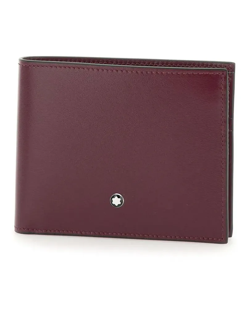 Montblanc Portemonnaie mit Logo-Schild - Rot Rot