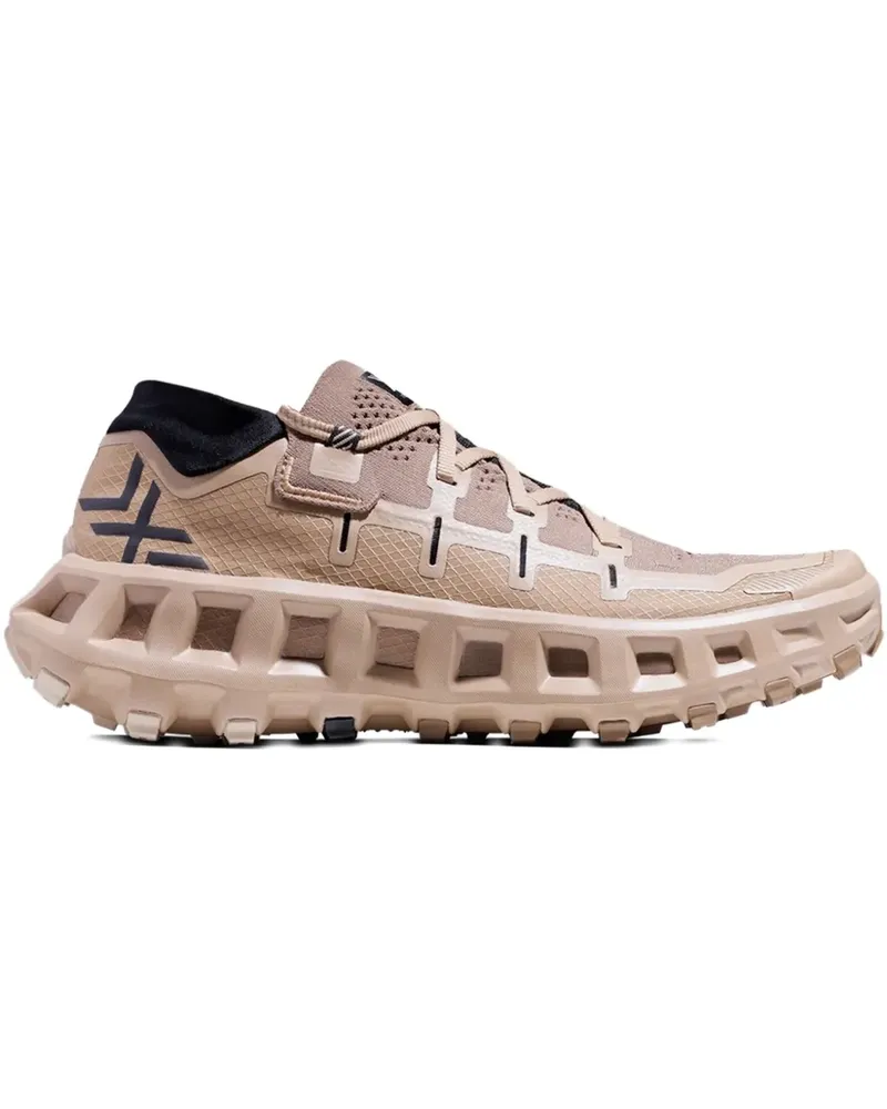 X-Bionic sock-style lace-up sneakers - Nude Nude