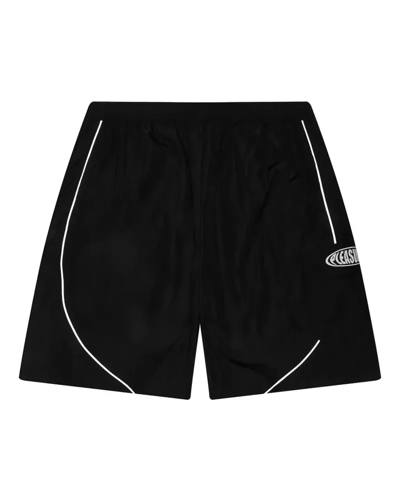 PLEASURES active shorts - Schwarz Schwarz