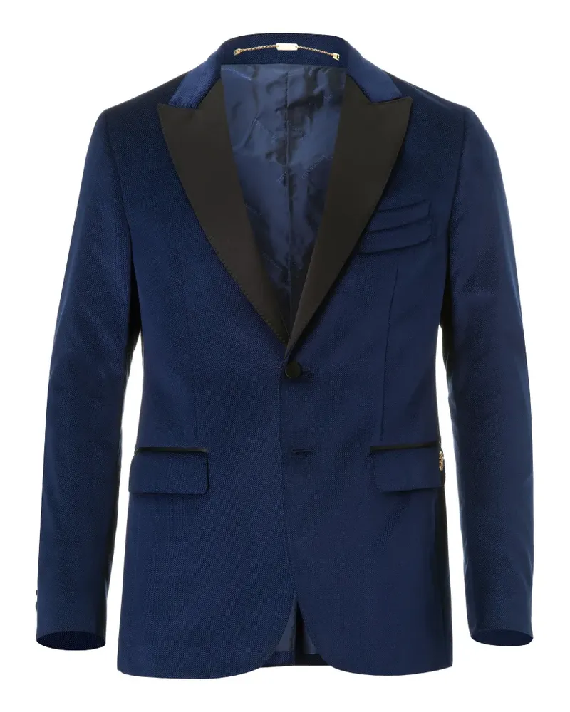 Billionaire Brian peak-lapel single-breasted blazer - Blau Blau