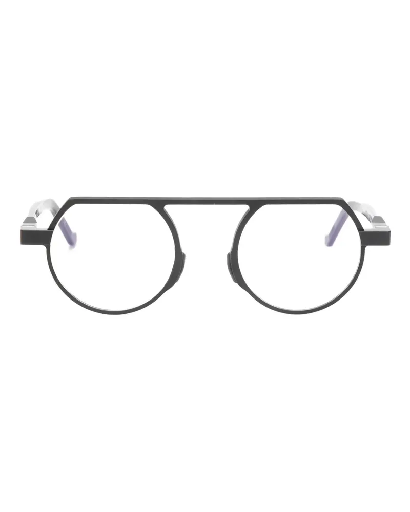 VAVA EYEWEAR Brille mit runden Gläsern - Schwarz Schwarz