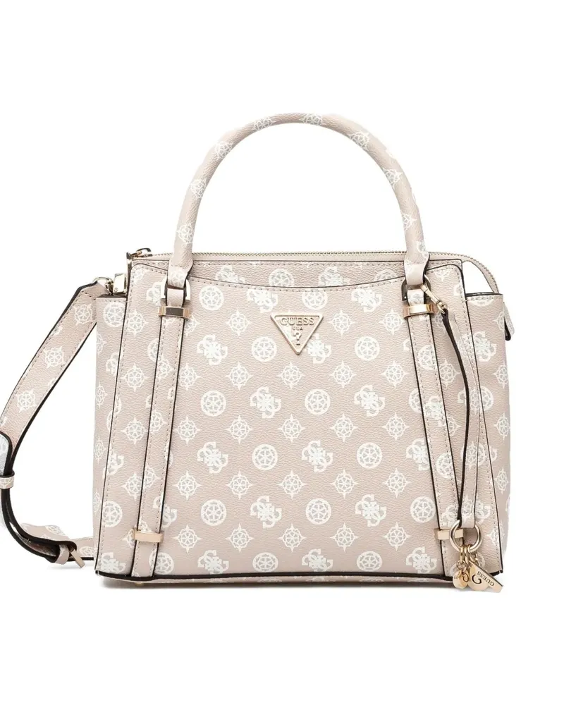 Guess Daryna Tote Bag mit Logo-Schild - Nude Nude
