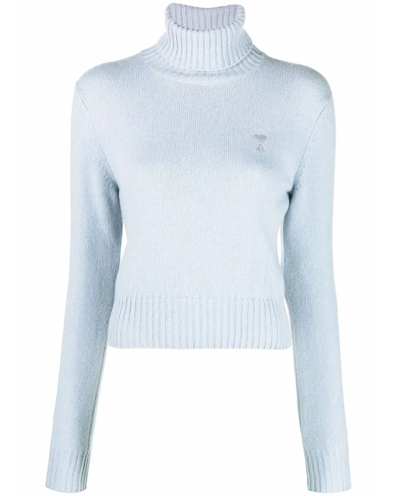 AMI Paris Ami de Coeur Pullover - Blau Blau
