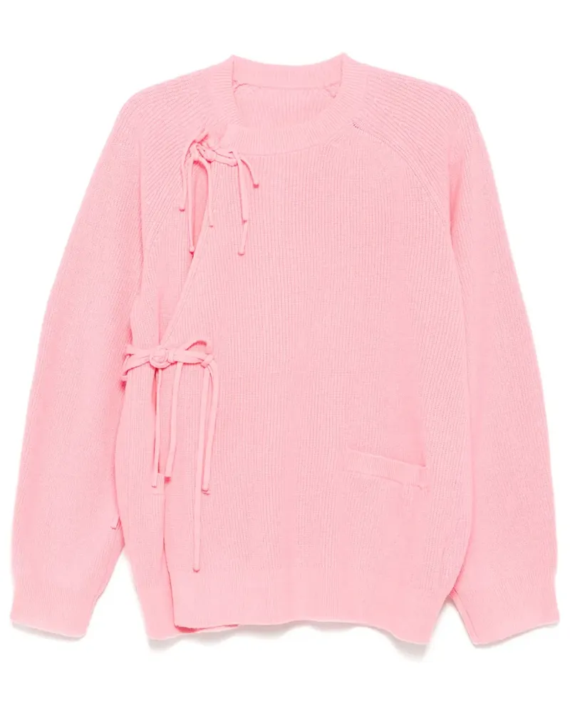 JNBY Cardigan mit Rundhalsausschnitt - Rosa Rosa