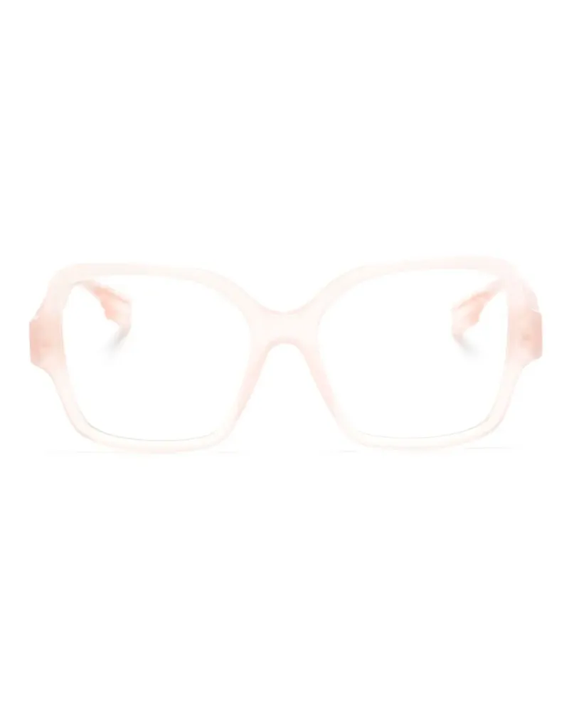 Burberry Brille mit Oversized-Gestell - Rosa Rosa