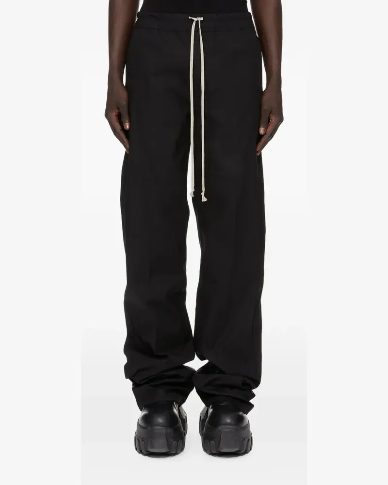 Rick Owens Dietrich Hose mit Kordelzug - Schwarz Schwarz