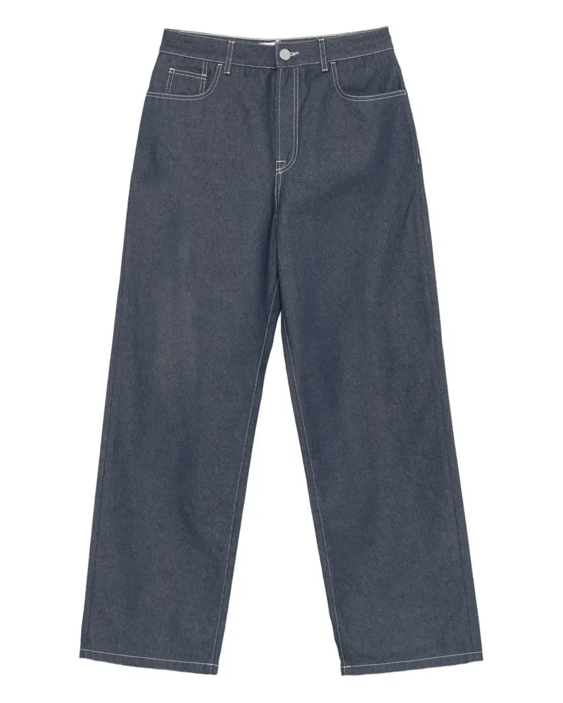 Róhe Five-Pocket-Jeans - Blau Blau