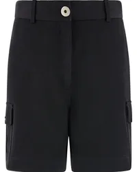 Ferragamo Shorts im Utility-Look Schwarz